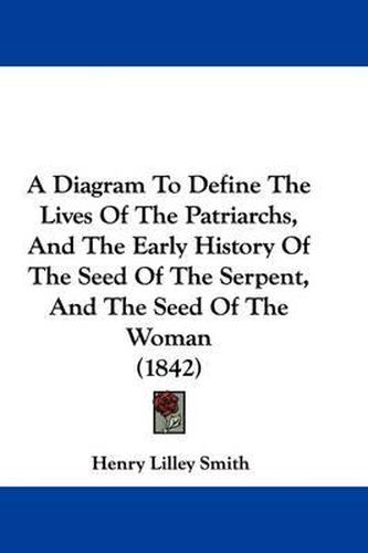 Cover image for A Diagram to Define the Lives of the Patriarchs, and the Early History of the Seed of the Serpent, and the Seed of the Woman (1842)