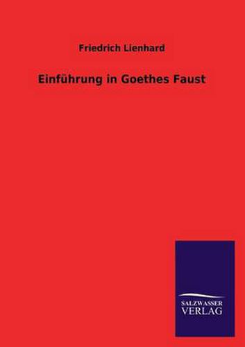 Cover image for Einfuhrung in Goethes Faust