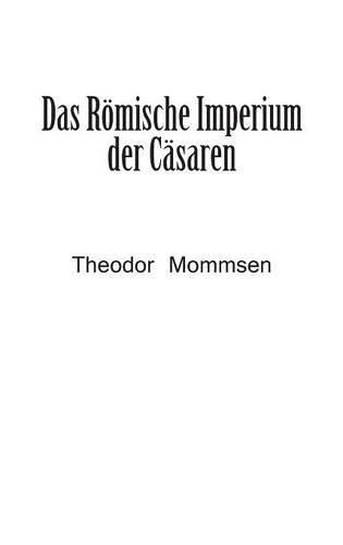 Cover image for Das Roemische Imperium der Casaren