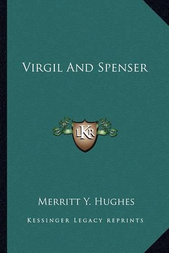 Cover image for Virgil and Spenser