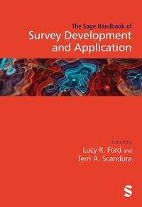 Cover image for The Sage Handbook of Survey Development and Application