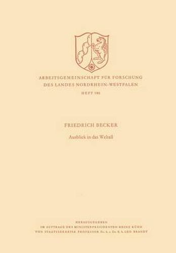 Cover image for Ausblick in Das Weltall