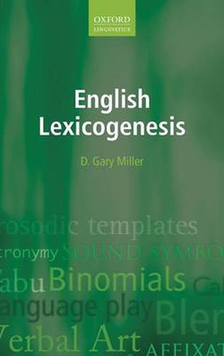 English Lexicogenesis