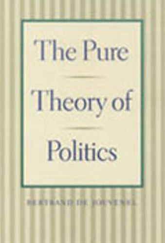 Cover image for Pure Theory of Politics