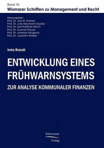 Cover image for Entwicklung eines Fruhwarnsystems zur Analyse kommunaler Finanzen