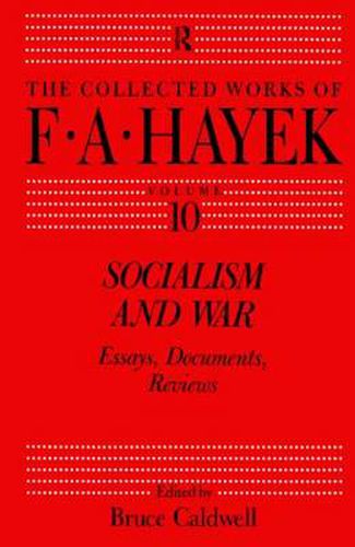 Cover image for Socialism and War: Essays, Documents, Reviews