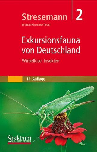 Cover image for Stresemann - Exkursionsfauna von Deutschland, Band 2: Wirbellose: Insekten