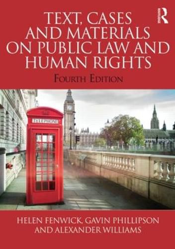 Cover image for Text, Cases and Materials on Public Law and Human Rights