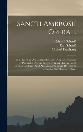 Cover image for Sancti Ambrosii Opera ...