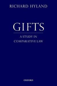 Cover image for Gifts: A Study in Comparative Law