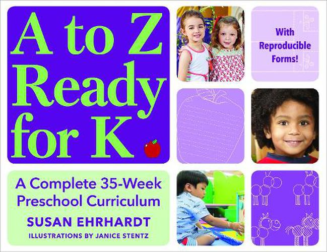 Cover image for A to Z Ready for K: A Complete 35-Week Preschool Curriculum