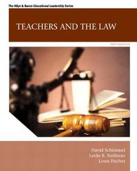 Cover image for Teachers and the Law