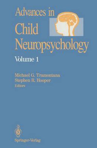 Cover image for Advances in Child Neuropsychology