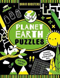 Cover image for Brain Boosters Planet Earth Puzzles (with Neon Colors): Activities for Boosting Problem-Solving Skills