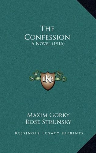 Cover image for The Confession: A Novel (1916)