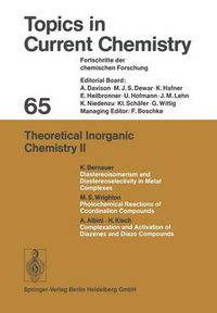 Cover image for Theoretical Inorganic Chemistry II