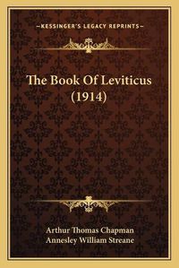 Cover image for The Book of Leviticus (1914)