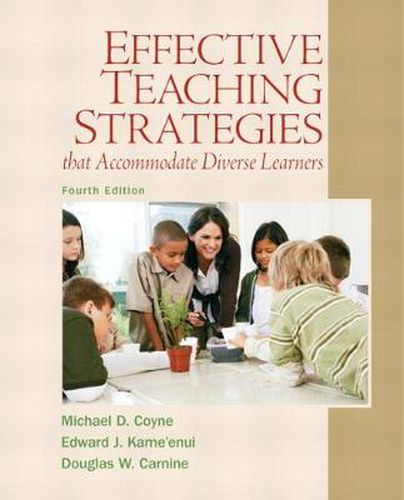 Cover image for Effective Teaching Strategies that Accommodate Diverse Learners