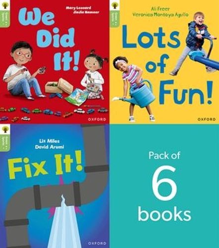 Cover image for Oxford Reading Tree Green Sparks: level 2 LEVEL 2 PACK of 6