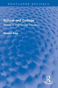 Cover image for School and College
