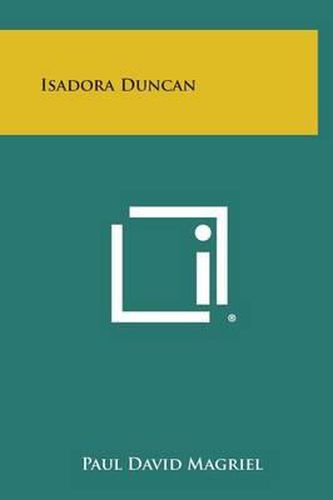 Cover image for Isadora Duncan