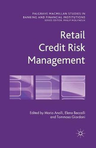 Cover image for Retail Credit Risk Management