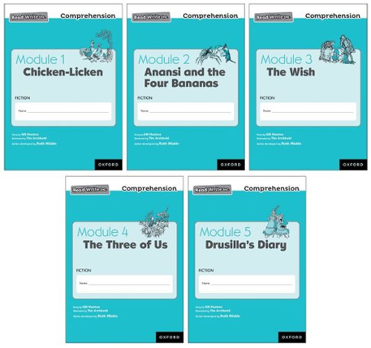 Read Write Inc. Comprehension: Modules 1-5 Mixed Pack of 5 (1 of each title)