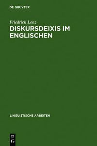 Cover image for Diskursdeixis im Englischen