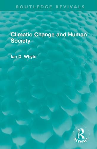 Cover image for Climatic Change and Human Society