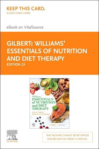 Williams' Essentials of Nutrition & Diet Therapy - Elsevier eBook on Vitalsource (Retail Access Card)