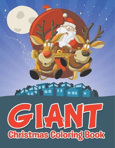 Cover image for Giant Christmas Coloring Book