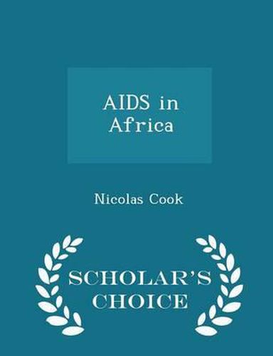 Cover image for AIDS in Africa - Scholar's Choice Edition