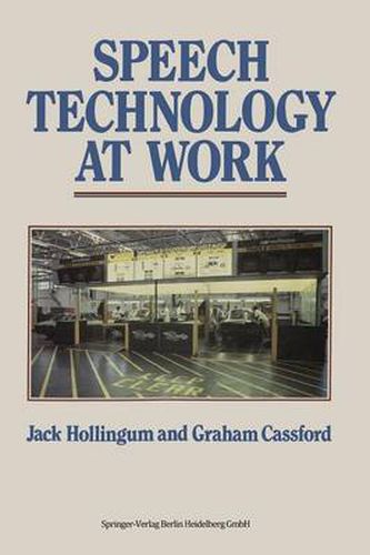 Cover image for Speech Technology at Work