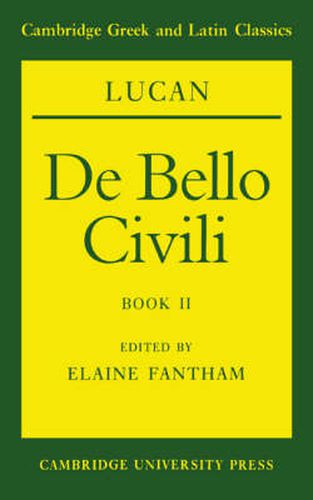 Cover image for Lucan: De bello civili Book II