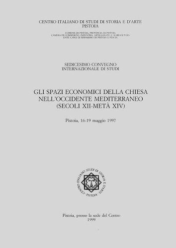 Cover image for Gli Spazi Economici Della Chiesa Nell'occidente Mediterraneo (Secoli XII-Meta XIV)