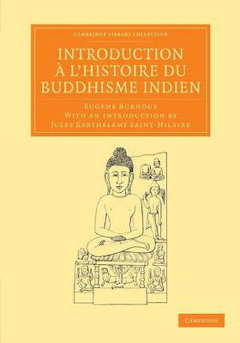 Cover image for Introduction a l'histoire du Buddhisme Indien