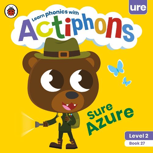 Cover image for Actiphons Level 2 Book 27 Sure Azure: Learn phonics and get active with Actiphons!