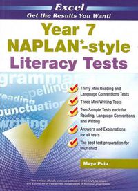Cover image for NAPLAN-style Literacy Tests: Year 7