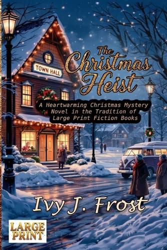 Cover image for The Christmas Heist - A Heartwarming Christmas Mystery Novel in the Tradition of Large Print Fiction Books