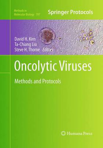 Oncolytic Viruses: Methods and Protocols