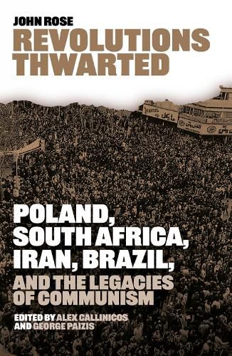 Cover image for Revolutions Thwarted