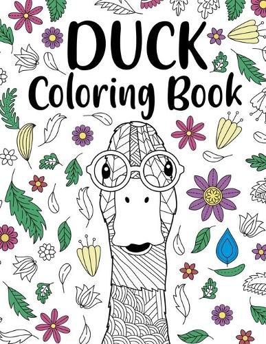 Cover image for Duck Coloring Book