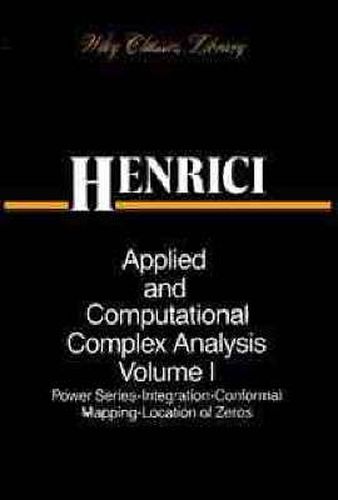 Applied and Computational Complex Analysis