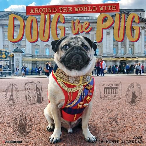 Cover image for Doug the Pug & Dory 2026 12 X 12 Wall Calendar