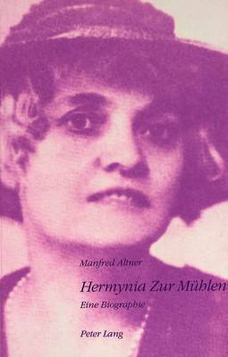 Cover image for Hermynia Zur Muehlen: Eine Biographie