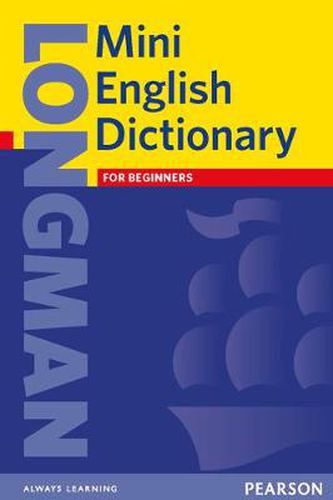 Cover image for Longman Mini English Dictionary 3rd. Edition