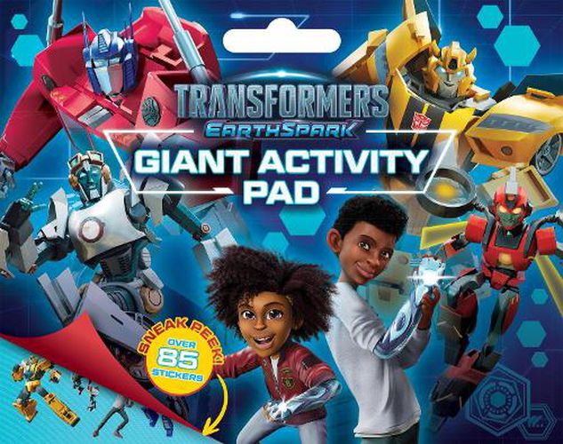 Cover image for Transformers Earthspark: Giant Activity Pad (Hasbro)