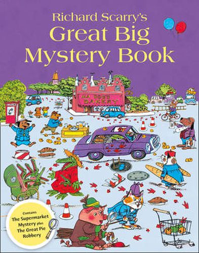 Cover image for Richard Scarry's Great Big Mystery Book