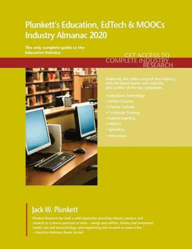 Cover image for Plunkett's Education, EdTech & MOOCs Industry Almanac 2020