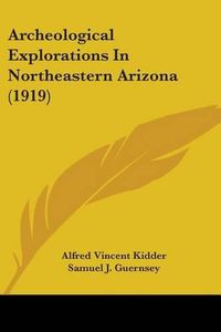 Cover image for Archeological Explorations in Northeastern Arizona (1919)